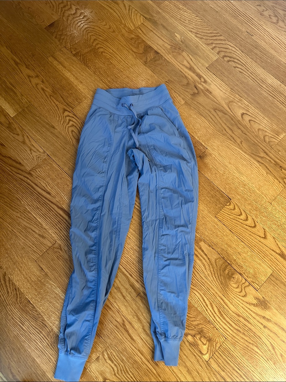 lululemon athletica Sky-Blue Drawstring Jogger Pants